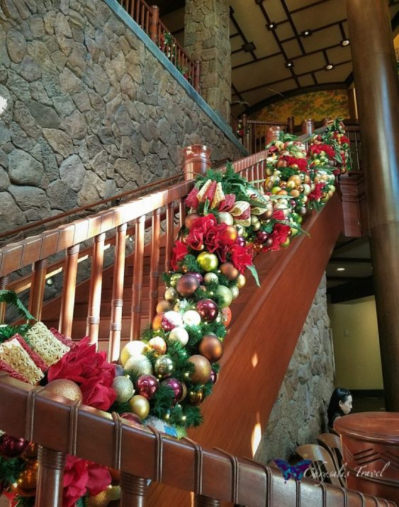 Decorations Garland stairwell